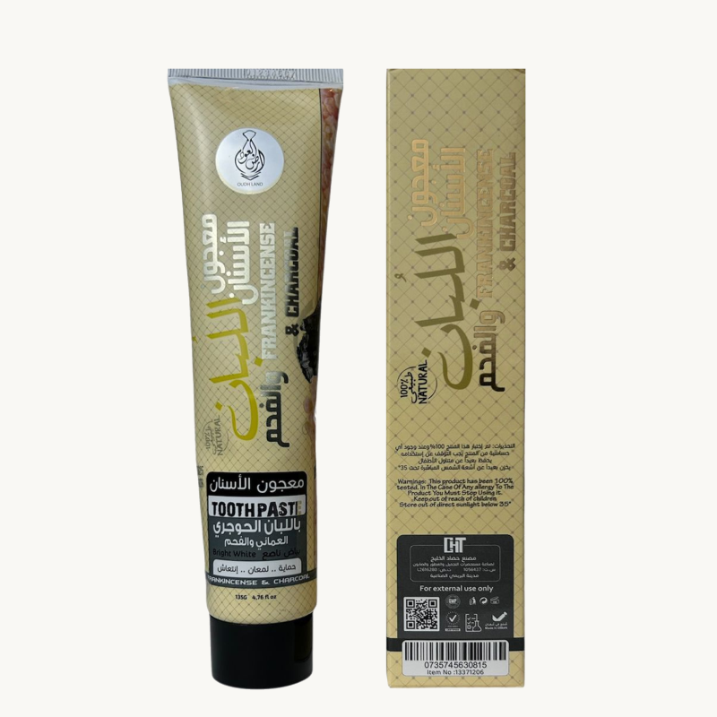 TP 02 Frankincense & Charcoal Toothpaste - Image 1